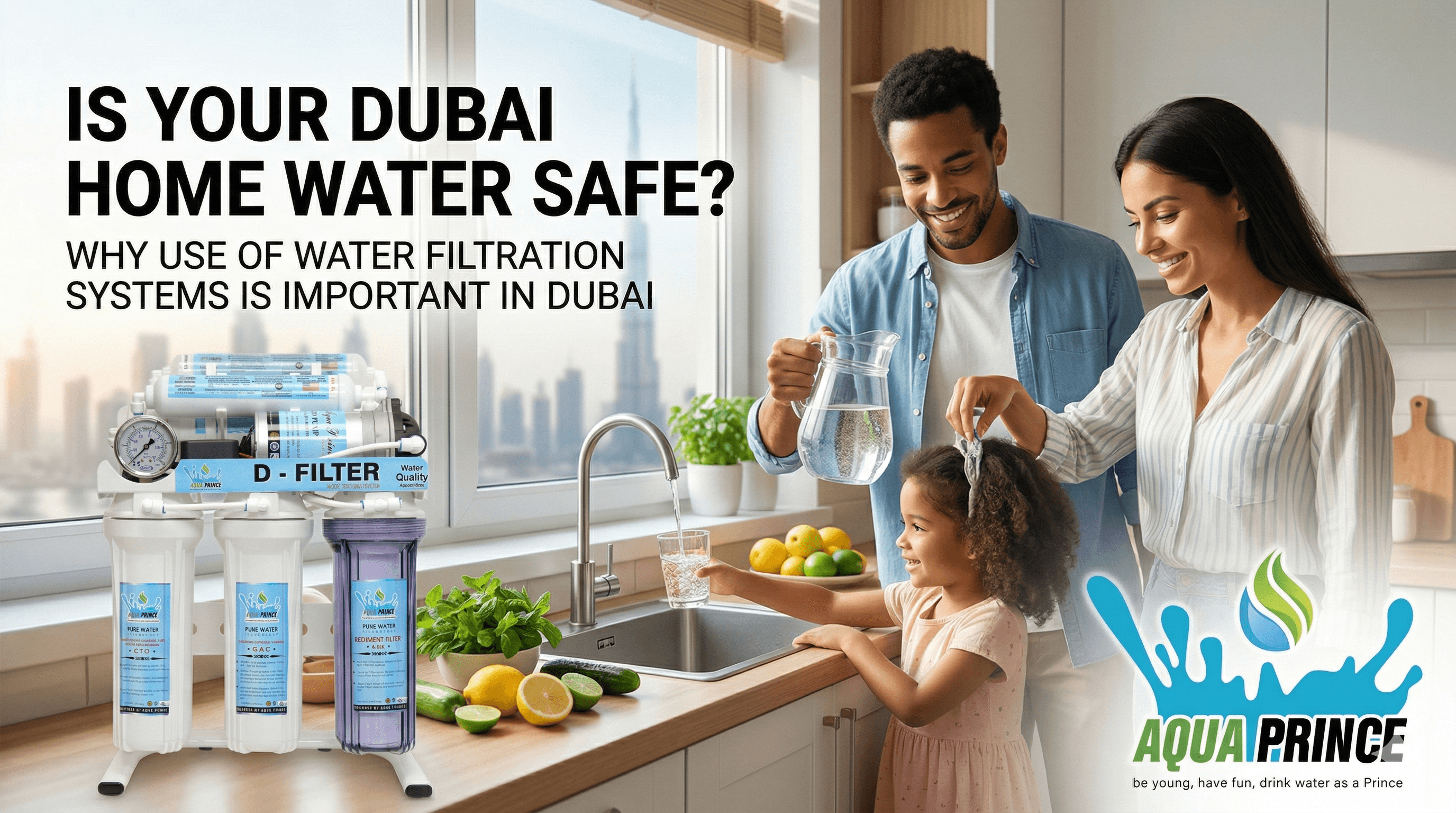 Importance of water filtration in Dubai